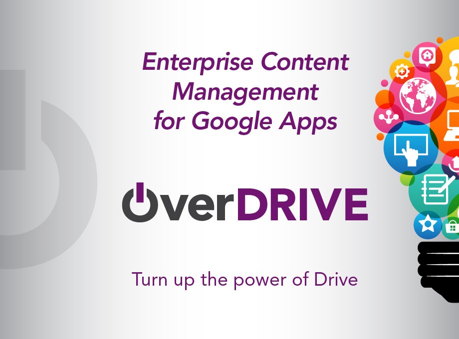 OverDRIVEio's tweet image. Google Apps users - Don’t miss out