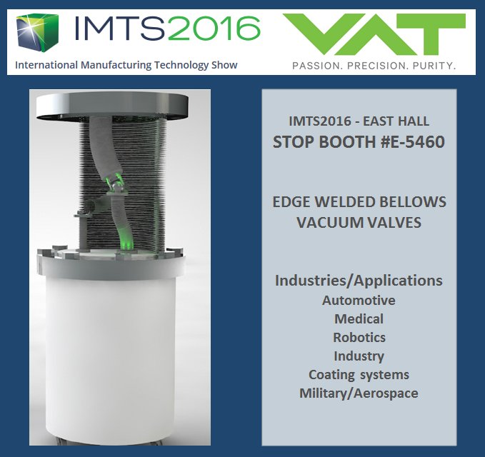 Day #1 <a href="/IMTS_2016/">Irish Man to Spain</a> Stop by booth#E5460 to learn about bellows and valves for automotive, medical, robotics &amp; more ind