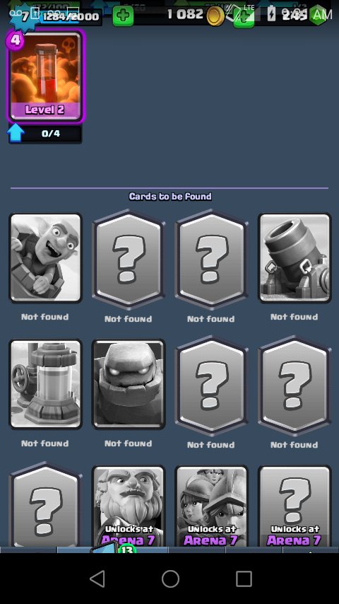 Trilose's tweet photo. Arena 6 and I still no goblin barrel https://t.co/TOyV1yN8t5