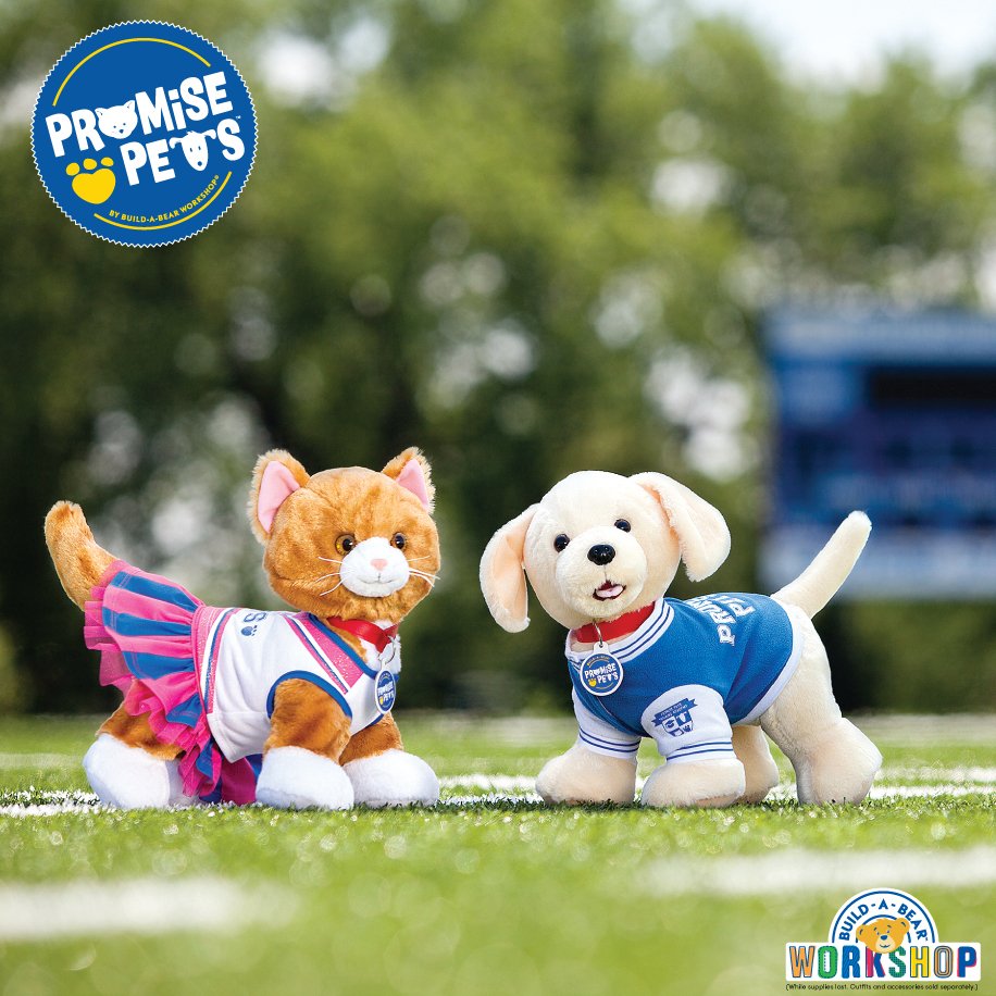 buildabear's tweet photo. We are introducing 2 NEW #PromisePets. Adopt our Yellow Lab or Tabby Cat today! https://t.co/1mGXwYZYB1 https://t.co/uO1LG4sWgf