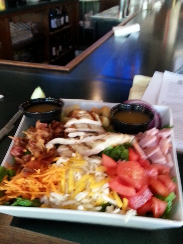 GreasecycleLLC's tweet photo. Eating a gr8t pub salad @ our newest partner Manchester Grill #Greasecycle family #localandgreen https://t.co/4wTqW2hiGv