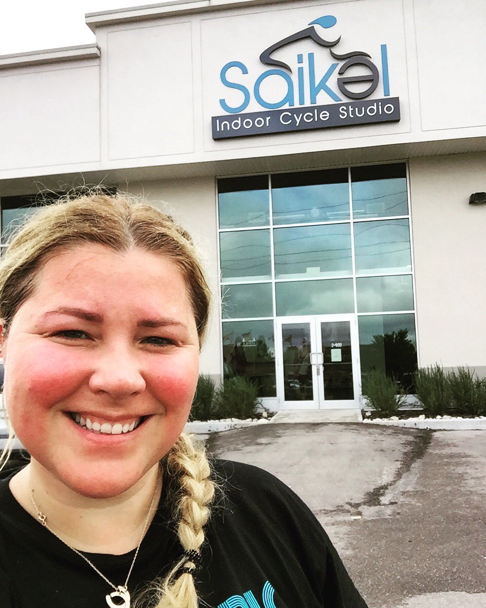 ChrissyTroy's tweet photo. I really do love going to @SaikelStudio A 45 minute class where I'm always working harder to beat my best. https://t.co/hCOWxg3NX4