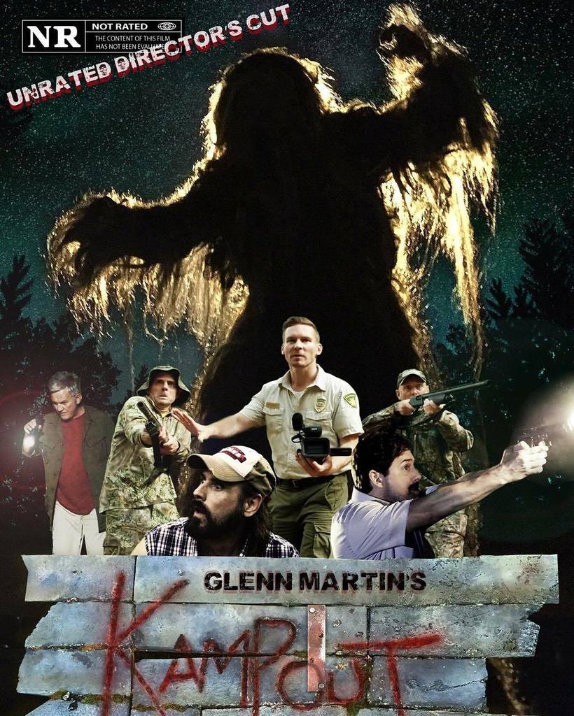 JohnnyLechner's tweet photo. #Kampout #horrormovie #sasquatch #bigfoot #poster #posterdesign #posterart #halloween #blo… https://t.co/SUTW3WHRcf https://t.co/Rb7a3quMUm
