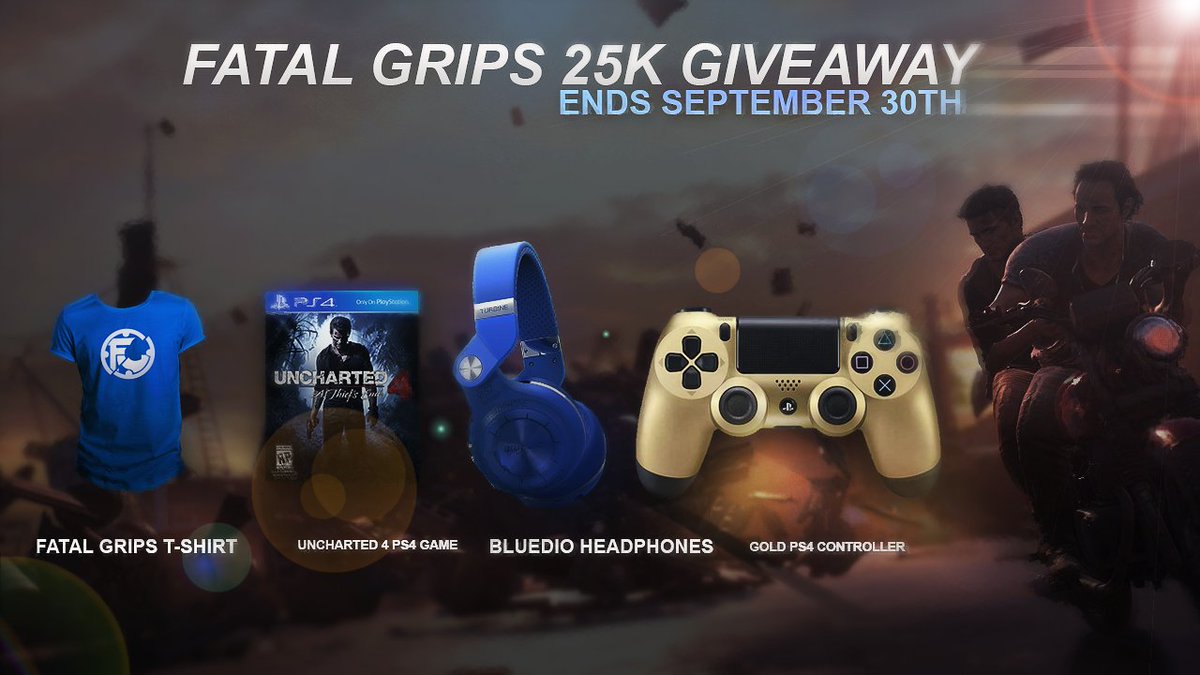 FatalGrips's tweet photo. Fatal Grips 25k Giveaway! #FatalGrips25k
RT+Follow+Like+Turn on Post Notifications 
https://t.co/79SekjKzqT https://t.co/bdlmv2IiCk