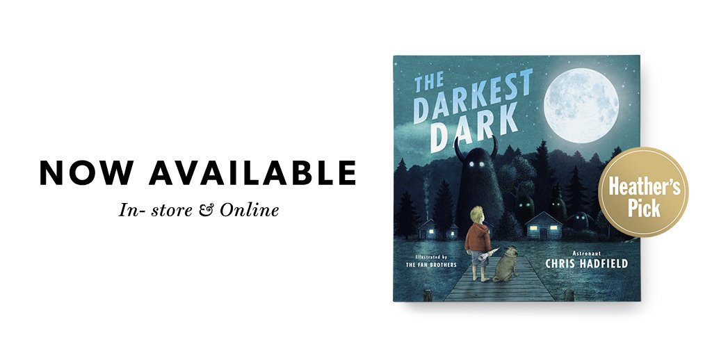 The wait is over! Pick up <a href="/Cmdr_Hadfield/">Chris Hadfield</a>'s new children's book now! BUY: indig.ca/PgHm3044lYb #HeathersPicks