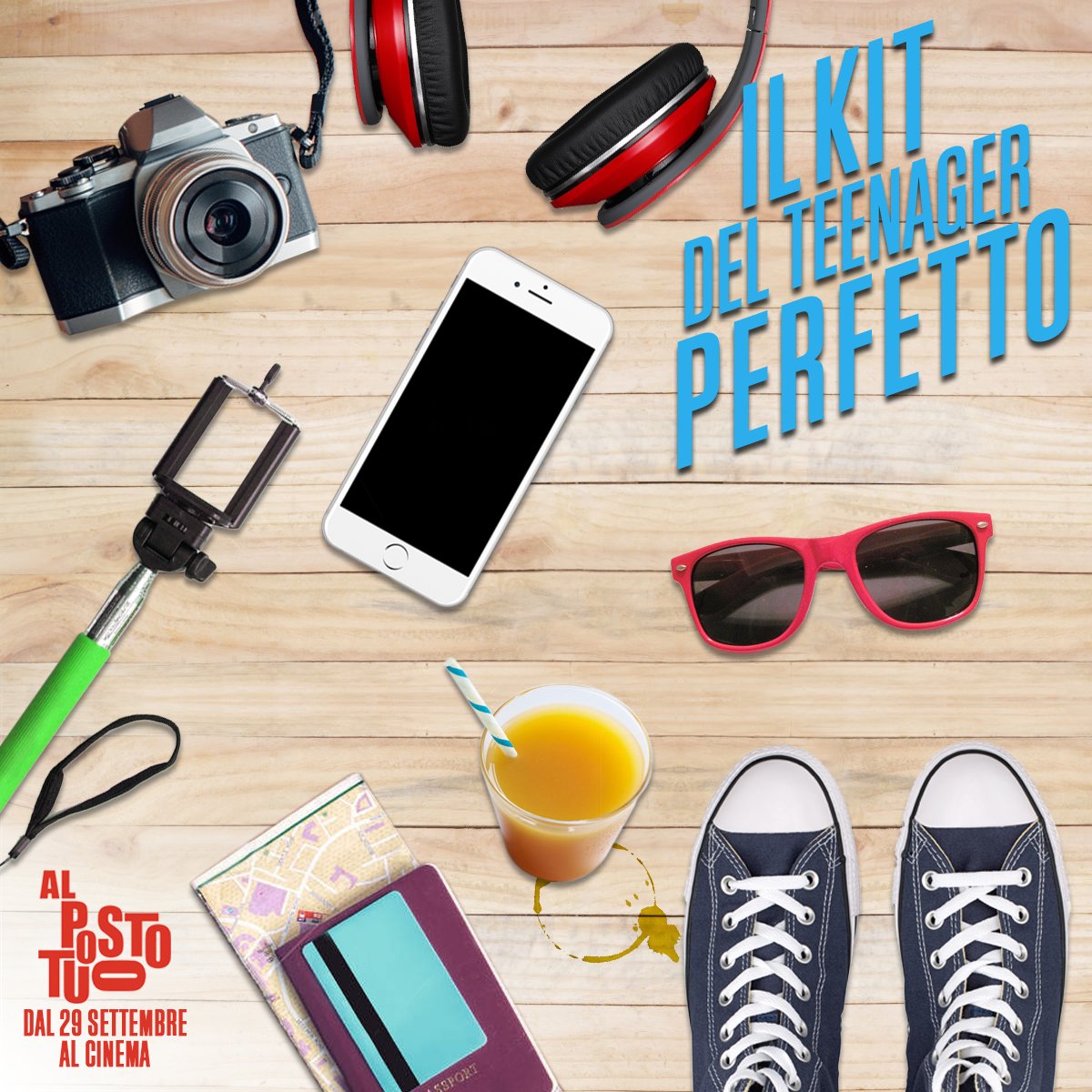 01Distribution's tweet photo. Tra i protagonisti di #AlPostoTuo anche i teenager e i loro sogni alle prese con i genitori. #AlCinema dal 29/9. https://t.co/RkFsIlZPwl
