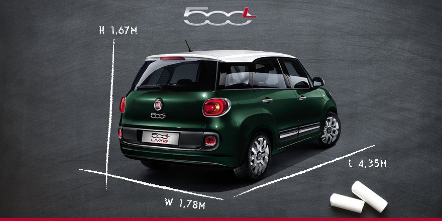 #fiat #500LLiving #family #familycar #backtoschool #fiatlife #italy #italiancar