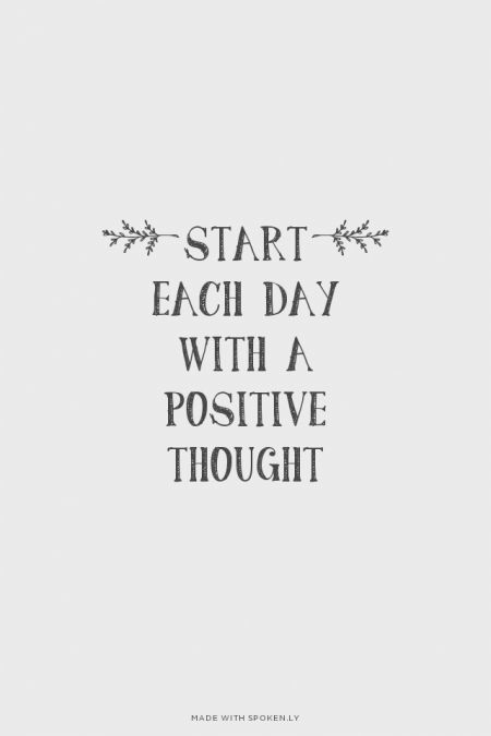 Start each day this week with a positive thought. Embrace how amazing you are! #MotivationMonday