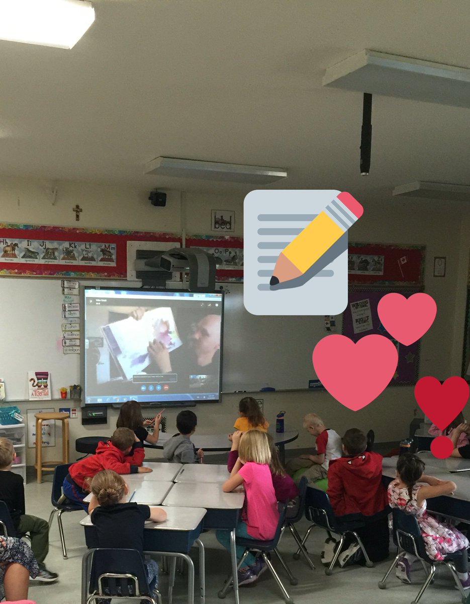 @joclynbeliveau @MikeBoldt skype dates are the best! #literacy #learning #bringbookstolife