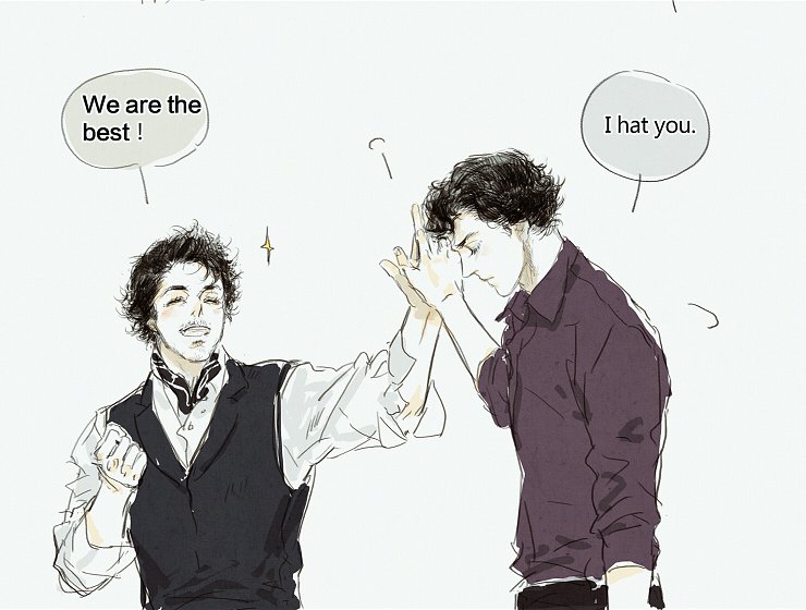 We are the best! Sherlock & Marvel crossover #Ironman #BBCsherlock #SherlockHolmes #JohnWatson #Stsony #Johnlock 