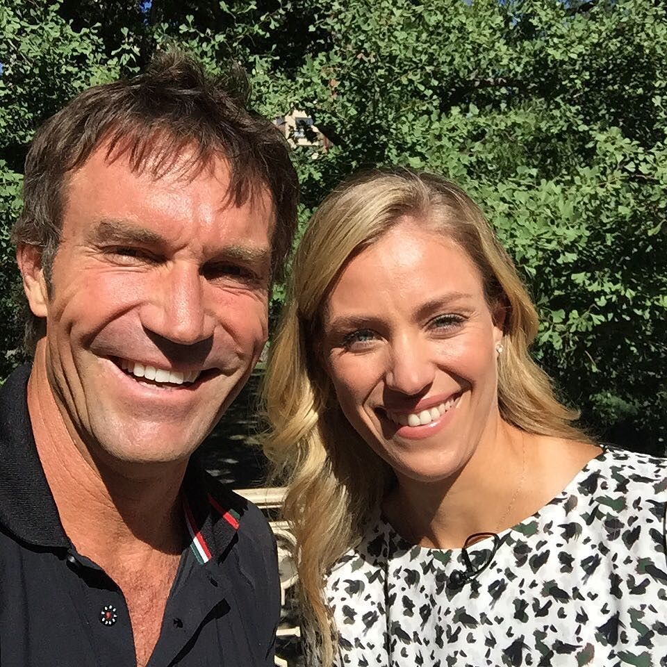 Could be worse jobs! Lovely interview for <a href="/cnnopencourt/">CNN Open Court</a> w <a href="/angeliquekerber/">Angelique Kerber</a> in Central Park… bit.ly/2cz3IQK