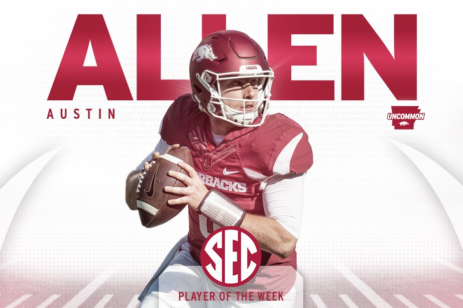 RazorbackFB's tweet photo. WOOO PIG. Congrats, fellas!

Read: https://t.co/aVblsmibT3 https://t.co/oBhNIPcyuJ