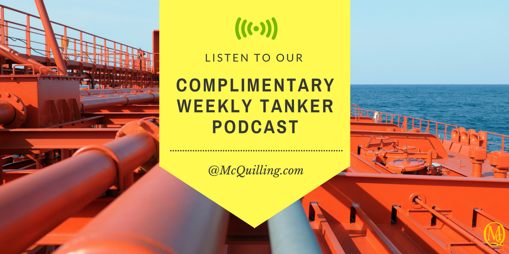 McQPartners's tweet photo. Listen to a review of #tanker spot, period and time charter activity https://t.co/NptDQ9Rd63 #shippingintelligence https://t.co/q8V1Mu1cas