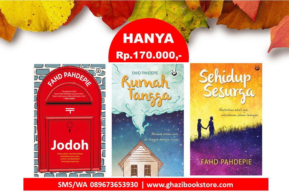 INAmembaca's tweet photo. Novel rekomendasi dari Fahd Pahdepi hanya 170 ribu | Pemesanan SMS/WA 089673653930 https://t.co/5IYgFnh1xw