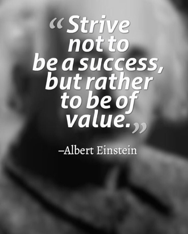 PinballFdn's tweet photo. "Strive not to be a success, but rather to be of value" - Albert Einstein #MotivationMonday #mpcf https://t.co/Lf0PTyuzcl