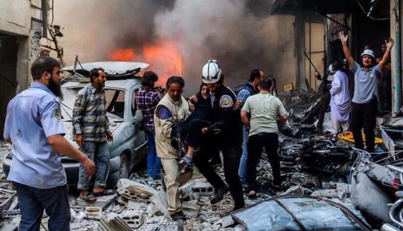 SyriaCivilDef's tweet photo. New ceasefire comes into effect. Here is hoping that Syrians can go to bed tonight, safe that they'll wake up 2mrrw https://t.co/XSlAakos9s