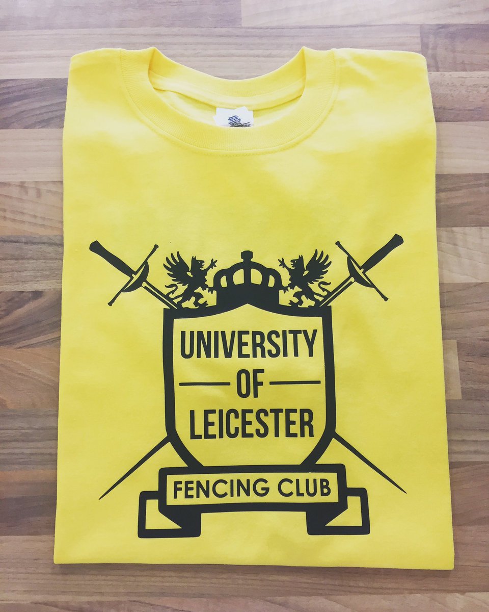 print_wizards's tweet photo. University of Leicester Fencing Club T-Shirts we printed today #UolFencing #leicester #PrintWizards @UoLFencing https://t.co/t5cBStFm0a