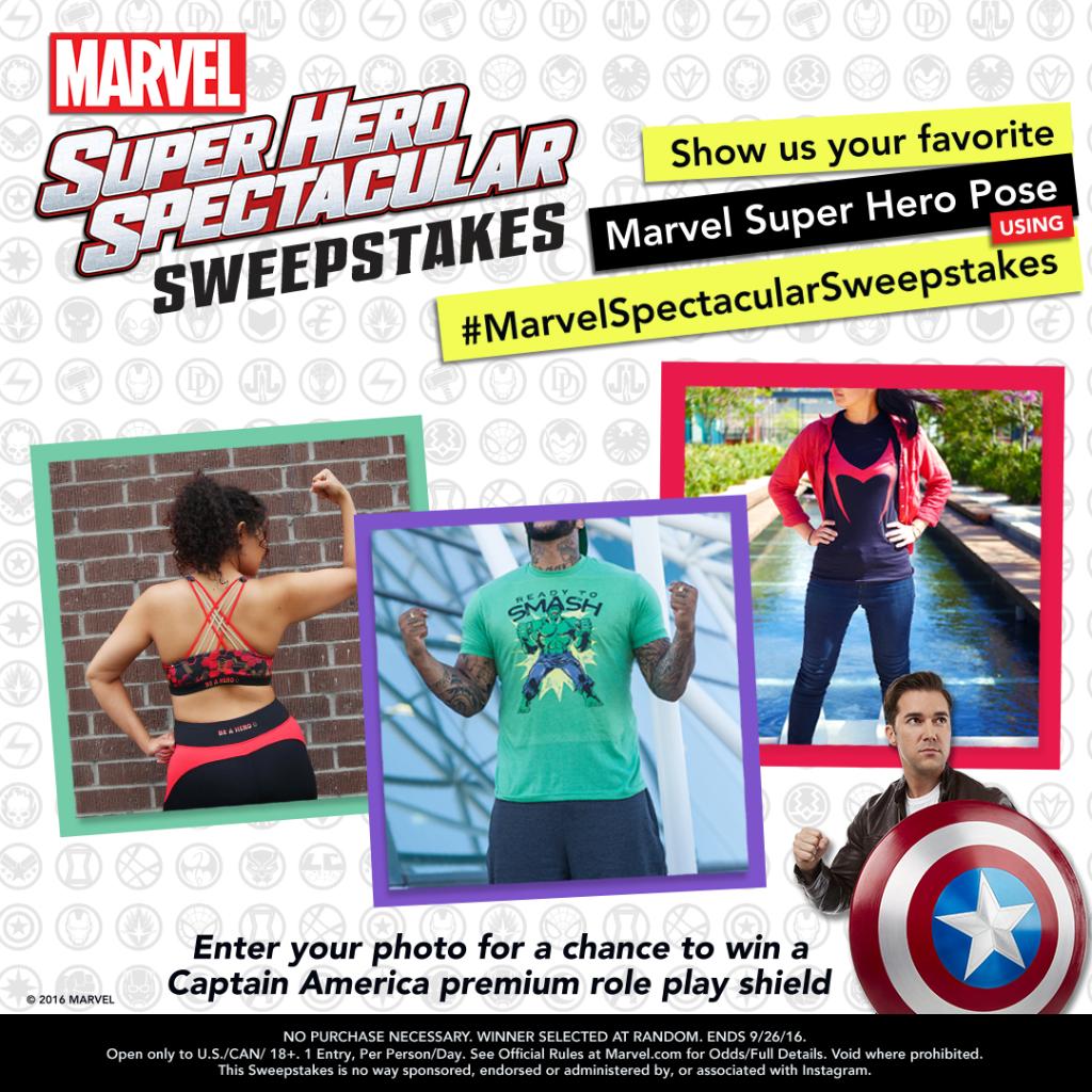 Marvel's tweet photo. Enter the #MarvelSpectacular sweepstakes for a chance to win big! Details: https://t.co/u07q7iYbg7 https://t.co/0ClRHwvw6d