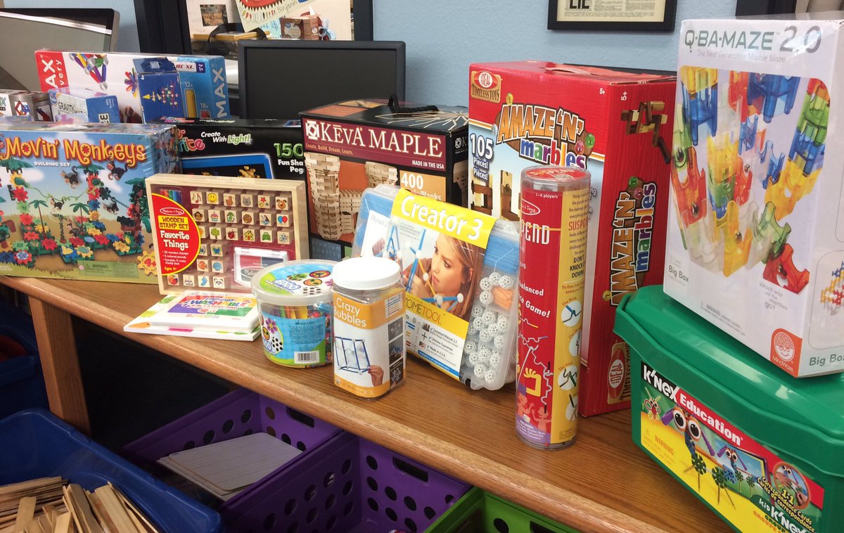 7HillsLibrary's tweet photo. EXCITING things are happening in our MakerSpace this year! Learn more at Curriculum Night tomorrow! @7HillsNISD https://t.co/E9k5b1P8w9