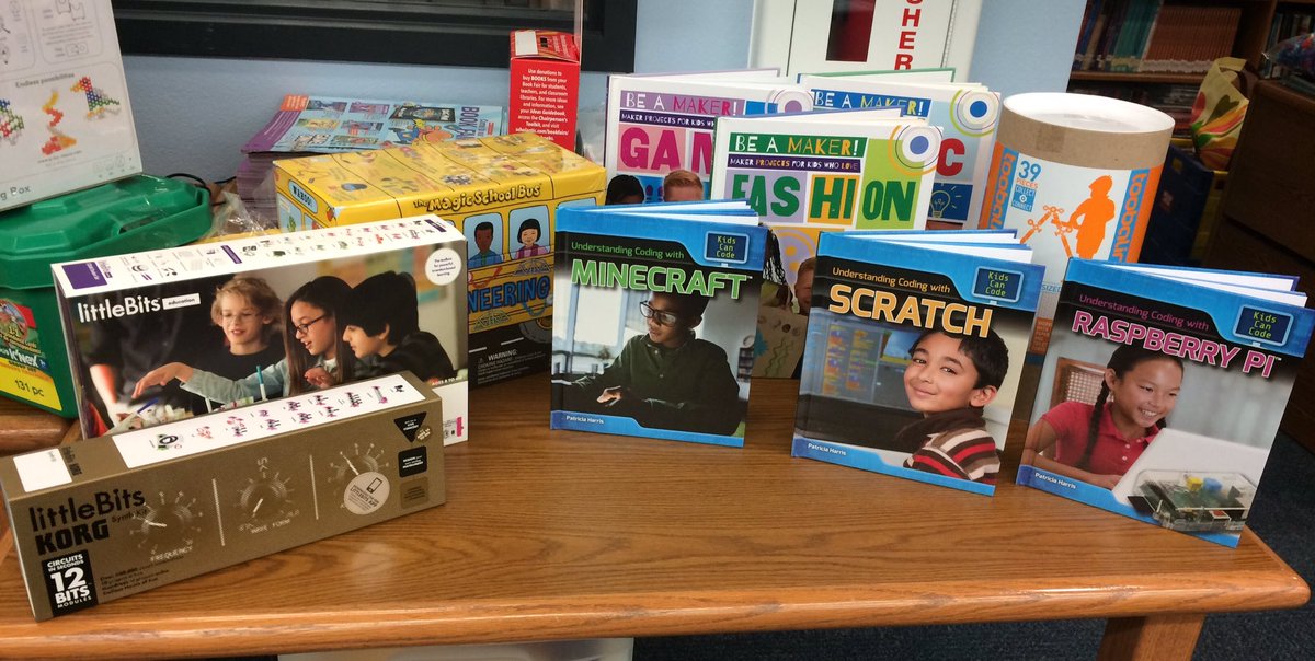 7HillsLibrary's tweet photo. EXCITING things are happening in our MakerSpace this year! Learn more at Curriculum Night tomorrow! @7HillsNISD https://t.co/E9k5b1P8w9