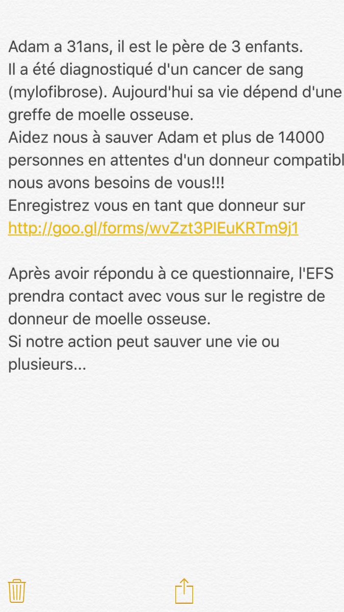 gadelmaleh's tweet photo. Ensemble utilisons tweeter aussi pour sauver une vie.
@Hope4AdamParis #solidarité https://t.co/dvXVsXVvIs