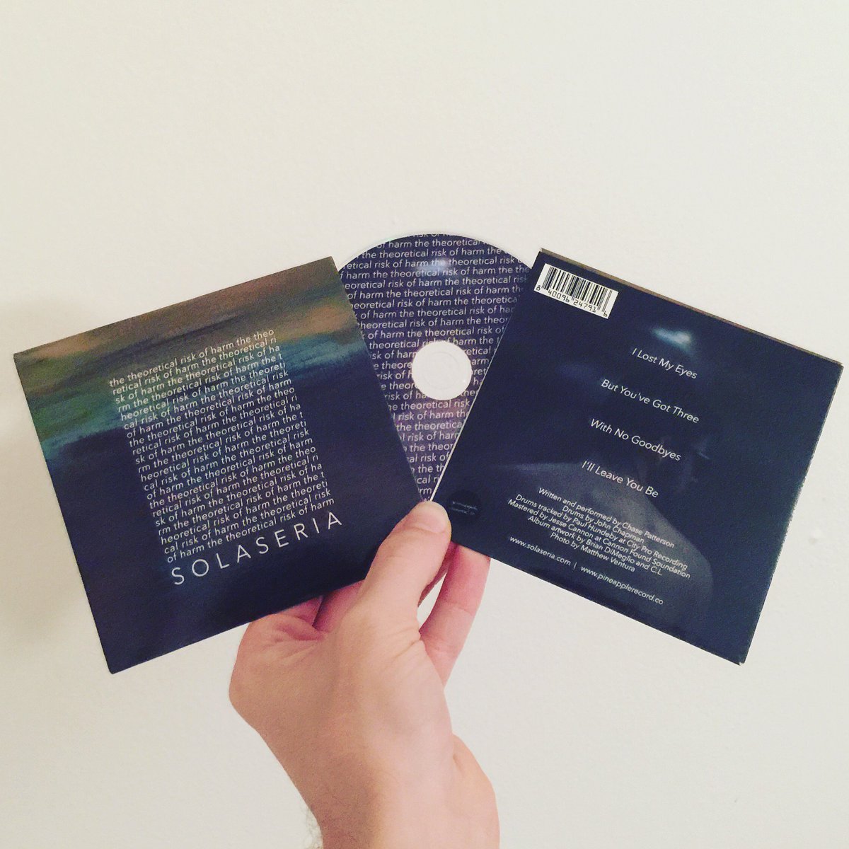 @SolaseriaMusic's new EP is now available on CD! Instant download included, get one here: bit.ly/TTROHbandcamp