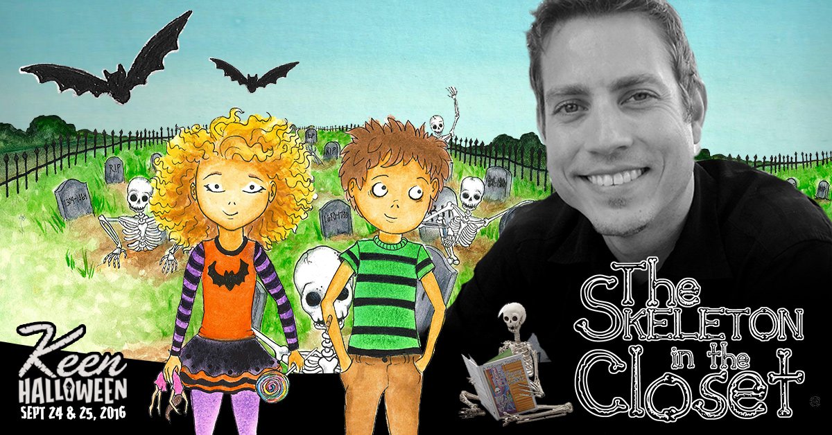 keenhalloween's tweet photo. Hear the tales, learn the secrets, and bring home your own Skeleton in the Closet at #keenween https://t.co/wqwuAGqjxV