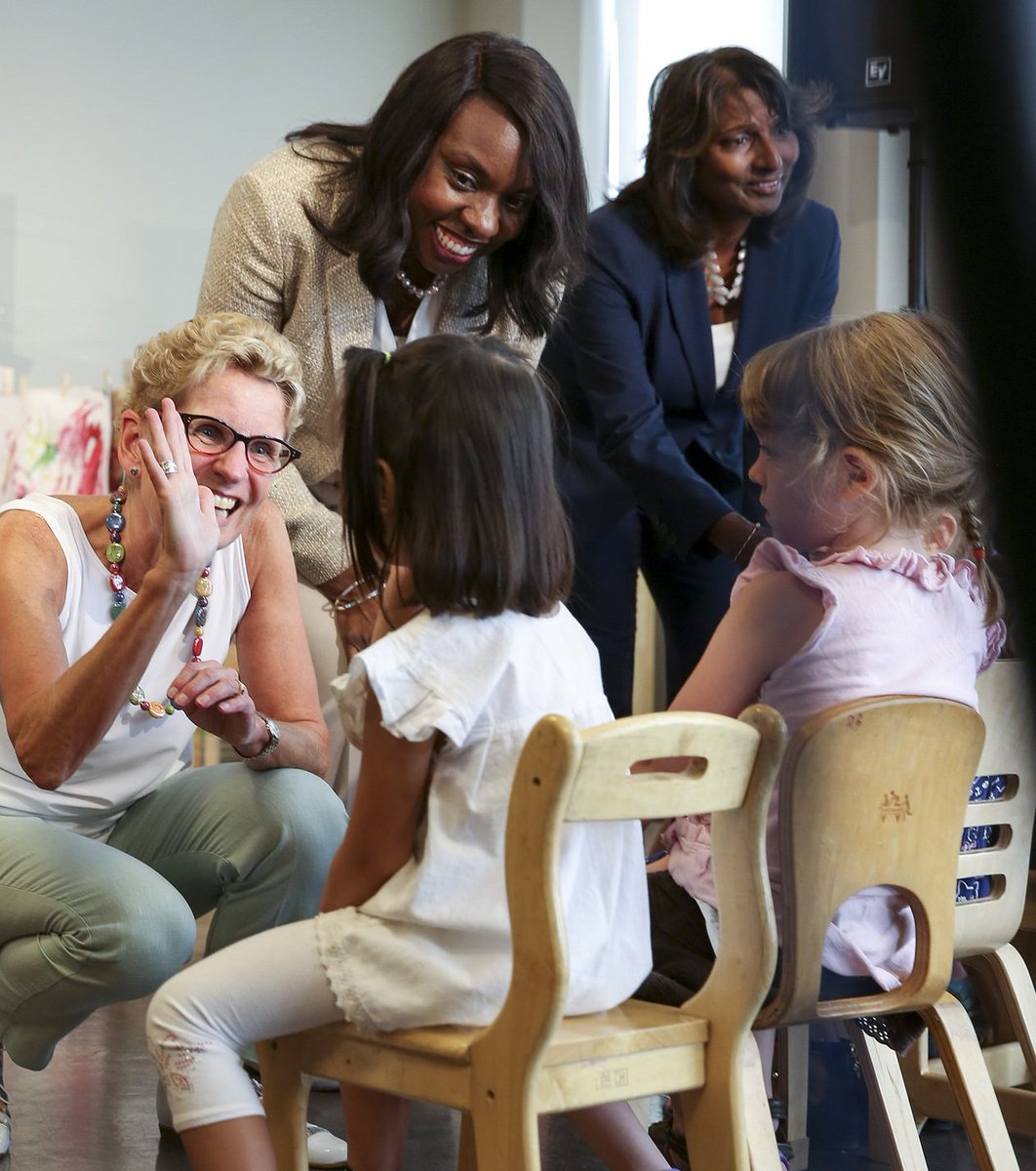 Kathleen_Wynne's tweet photo. Creating 100,000 more licensed child care spaces will double the current capacity for 0-4 year olds. https://t.co/AJVxYOJS7r
