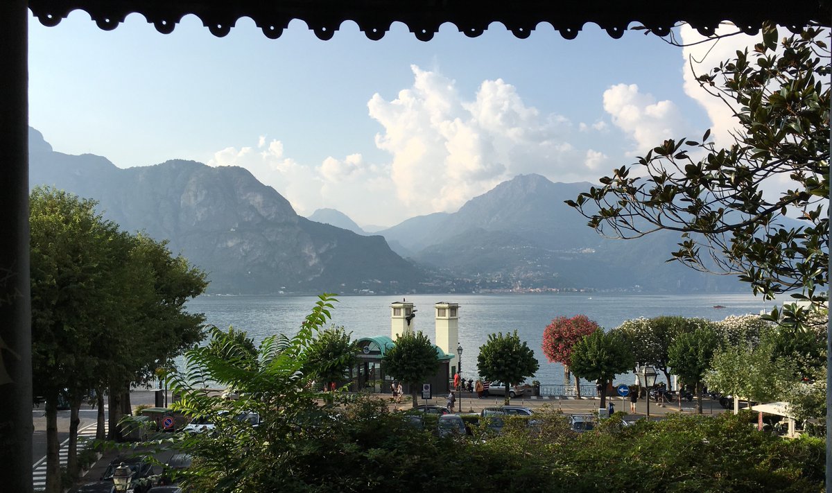lakecomo_sun's tweet photo. You don’t need to climb many stairs to get panoramic view around #Bellagio and #LakeComo https://t.co/wiKHa2iMih