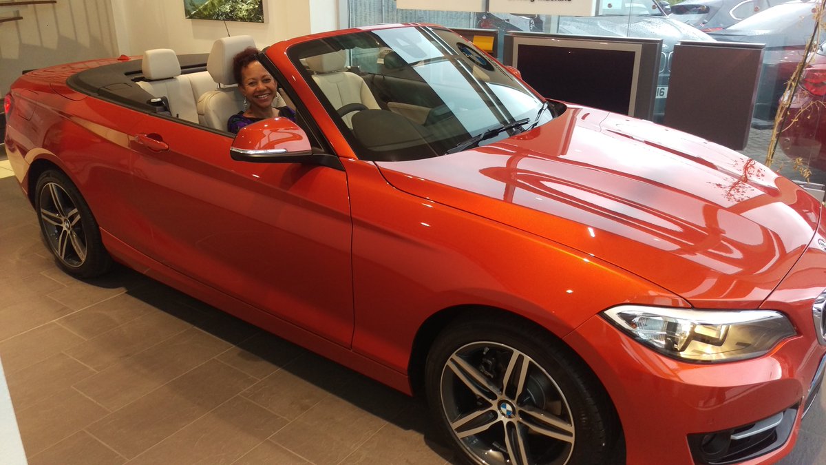 Valencia Orange is the colour on this fine 2 series.
Good Luck Dr Purcell.#BMW #Swansea #wow