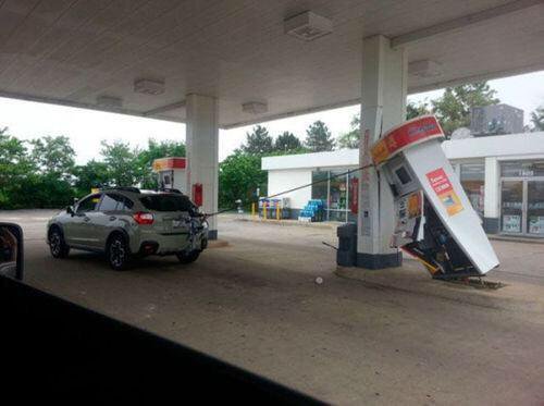 When you've got ear phones in but forget and walk away from your laptop