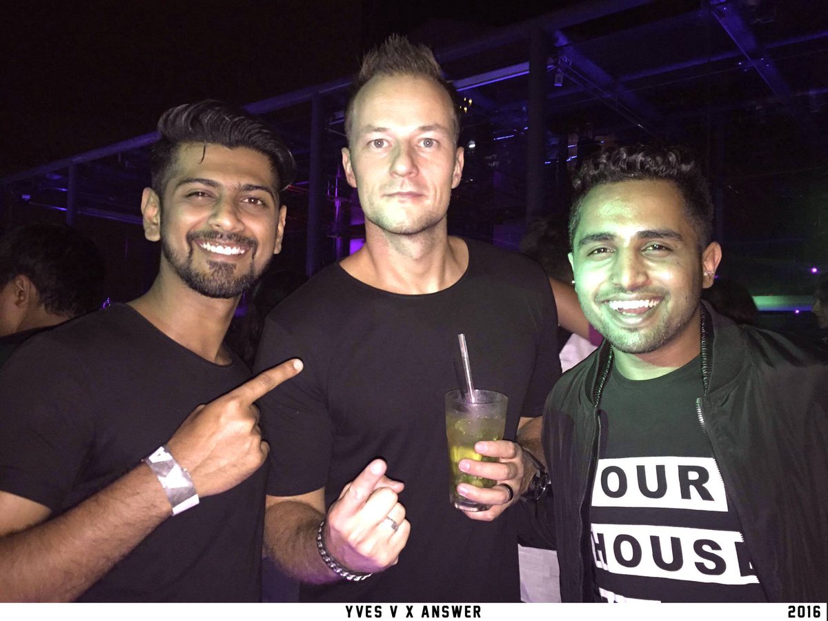 ANSWER_Music's tweet photo. Incredible human being & world class DJ - @yvesv!
See you soon bro!
#YvesV #AnswerAndFriends https://t.co/KRgV6zafFq