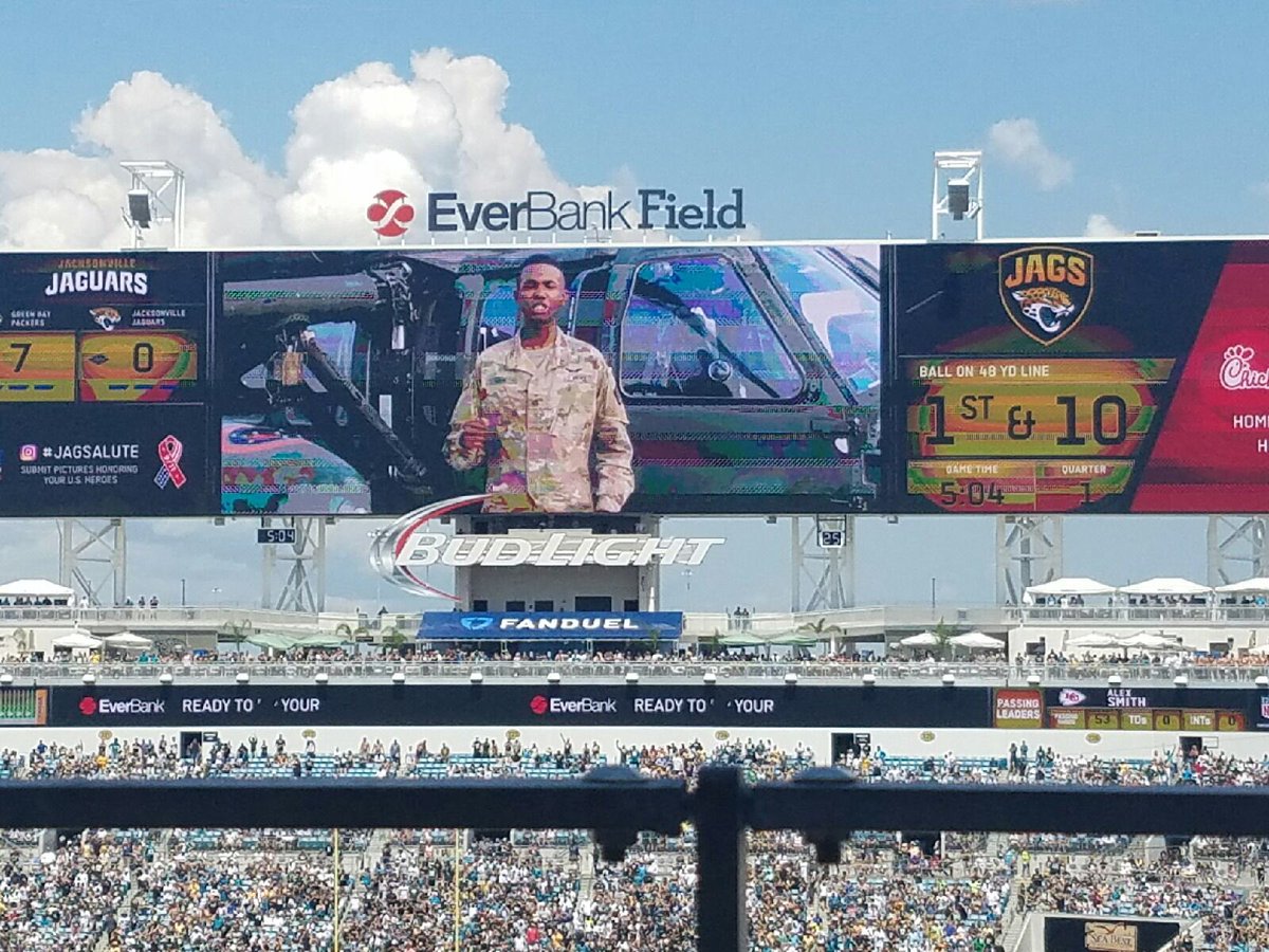 Thank You  <a href="/nfl/">NFL</a> <a href="/jaguars/">Jacksonville Jaguars</a> <a href="/priproductions/">PRI Productions</a> @Tdickman89 on making me your hometown hero. Cant wait to get home !