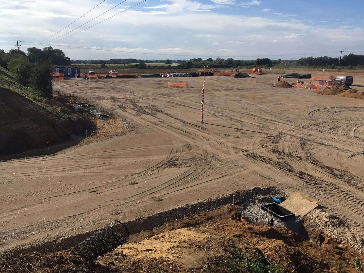 Turners Newmarket - Lorry Park extension - Circa 9000m2 - 65 trailers+power for refrigerated loads <a href="/LANEANDSKILLENL/">LANE AND SKILLEN LTD</a>