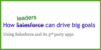 KGKandCompany's tweet photo. Approach Salesforce projects like an executive - @kanhaik shares his proven methodology: https://t.co/p93D4KQZO8 https://t.co/UCO7KM34my