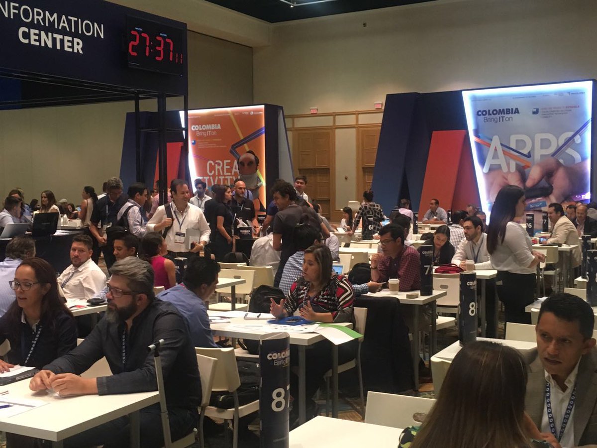 Empresas colombianas como <a href="/Bankity/">Bankity</a> tuvieron 14 citas de negocios con inversionistas en #ColBringItonMiami