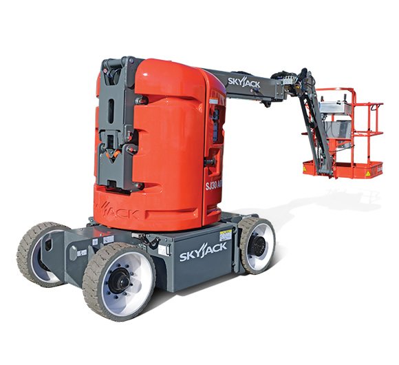 SkyjackInc's tweet photo. Have you checked out our new SJ30 electric articulating booms yet? https://t.co/Z7ICz9hqe6 https://t.co/1TrlNjFa7r