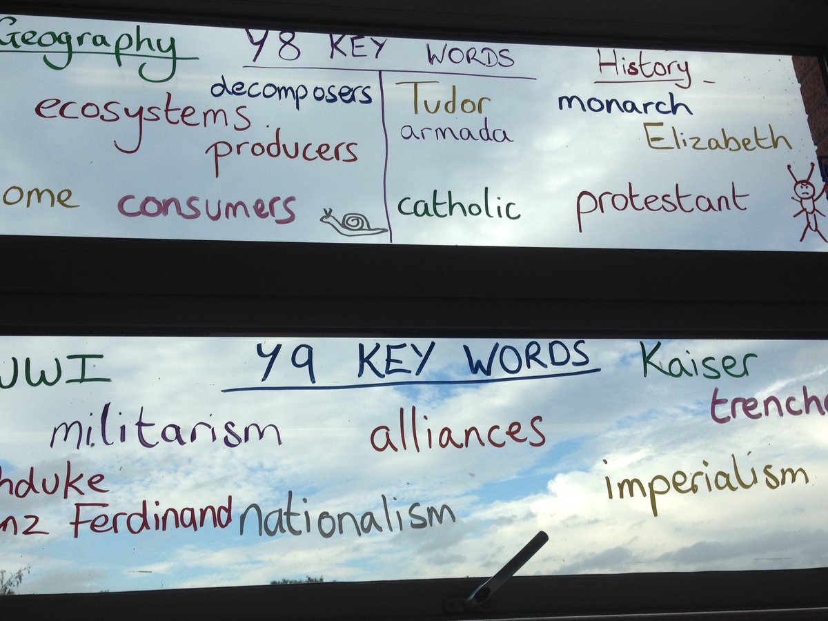 oddsock97's tweet photo. Getting #literacy into my #classroom with #windowpens @HeadofEnglish :) https://t.co/BVguwpz1zn