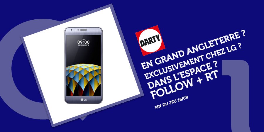 Darty_Officiel's tweet photo. Aujourd'hui avec @LG_France on vous fait gagner le Xcam il suffit de répondre👉 Le grand angle se trouve? Follow+RT https://t.co/1X95iXFCXC