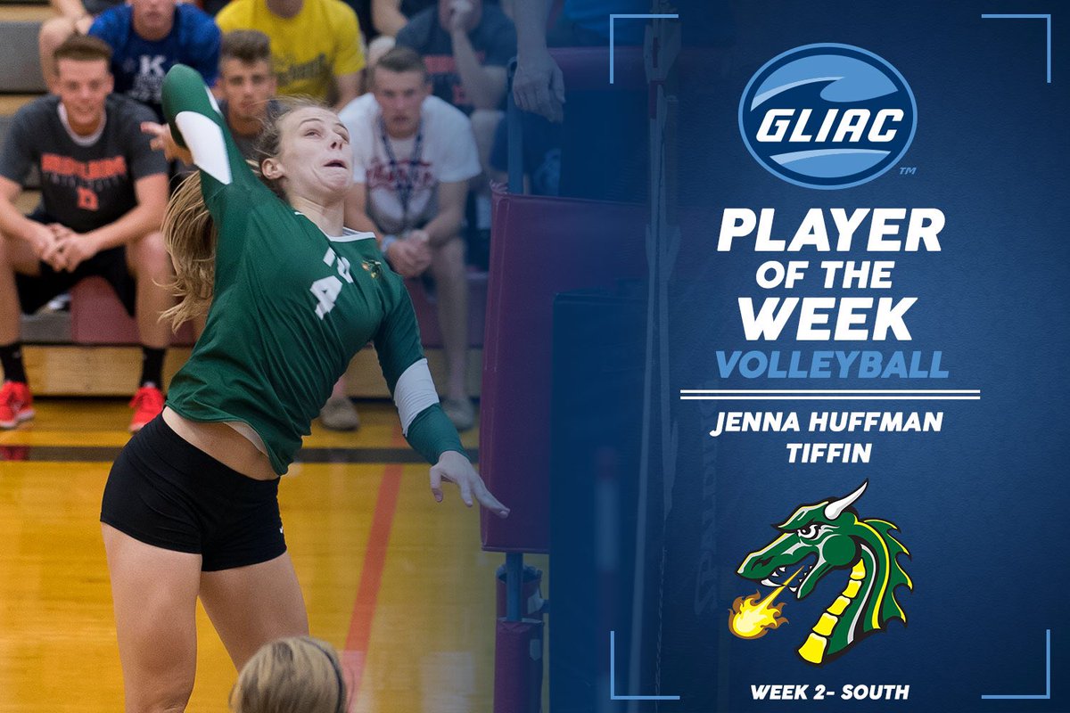 GLIACsports's tweet photo. #GLIACVB Players of the Week

Jenna Huffman - @gotiffindragons 

Week 2 | South 🏐

🏆 https://t.co/sKxOivWQg0 https://t.co/WD04Pyf7V3