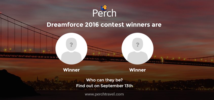 We will announce the winners of our #Dreamforce promo contest TOMORROW - so excited! #DF16