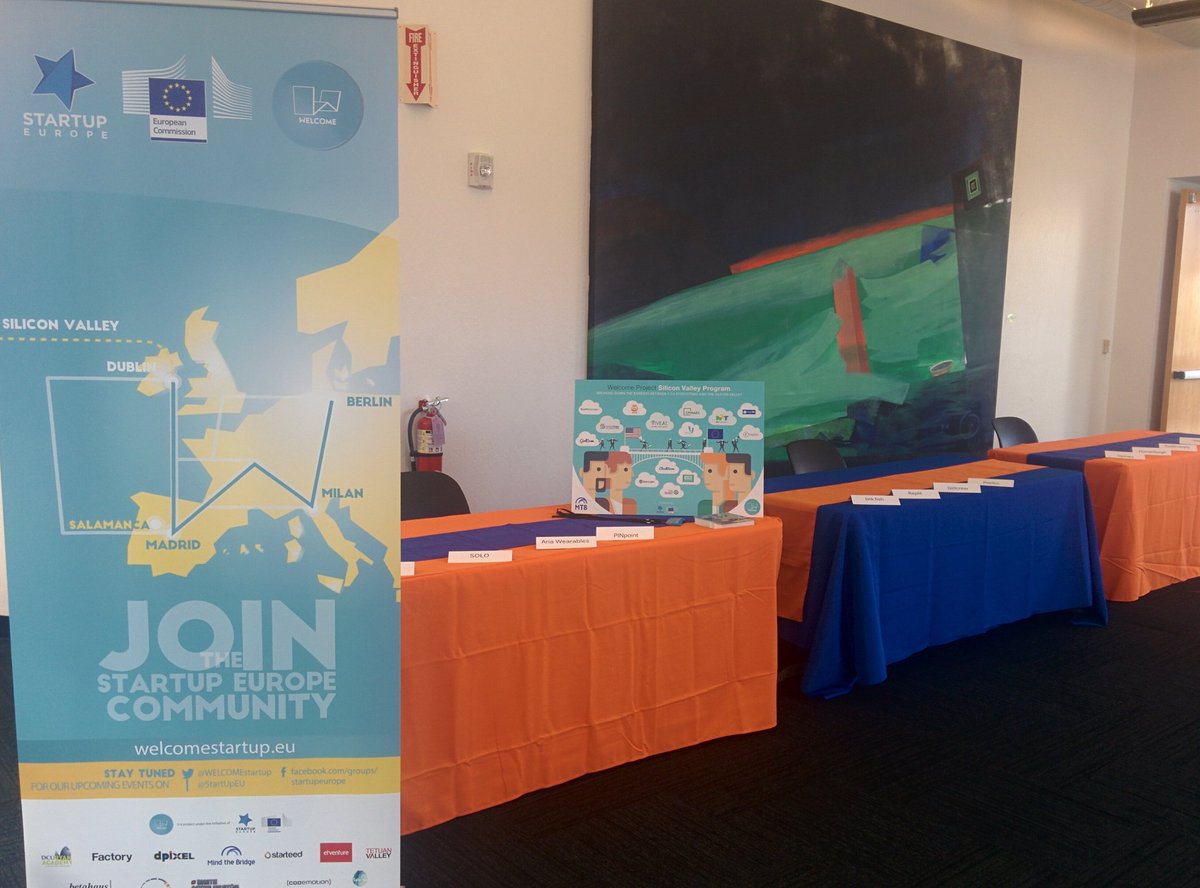 welcomestartup's tweet photo. Getting ready 4 the #EID &amp; #SEC2SV #startups #investors #innovation @StartUpEU @isidrolaso @studios @MindTheBridge https://t.co/iEpUbJARAF