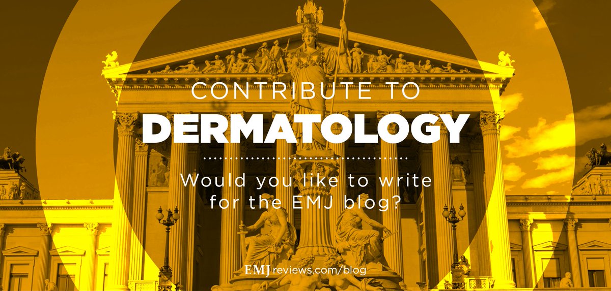 EMJDermatology's tweet photo. Bring something new to #Dermatology research and contact us about becoming an EMJ blogger! https://t.co/Uyjp2c4CAk https://t.co/su1eH3sZWF