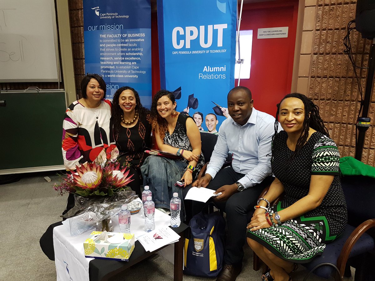 MandieRichards's tweet photo. Inspirational speakers @cputstudents #DiversitySeminar creating spaces for dialogue #ToniStuart #MarleneLeRoux #DK https://t.co/AIGeFlpybY