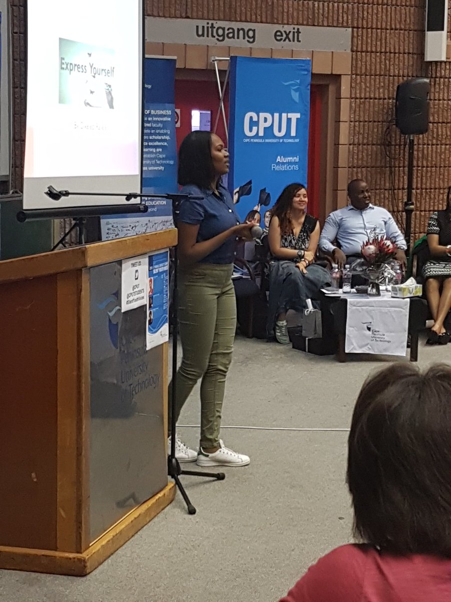 MandieRichards's tweet photo. Inspirational speakers @cputstudents #DiversitySeminar creating spaces for dialogue #ToniStuart #MarleneLeRoux #DK https://t.co/AIGeFlpybY
