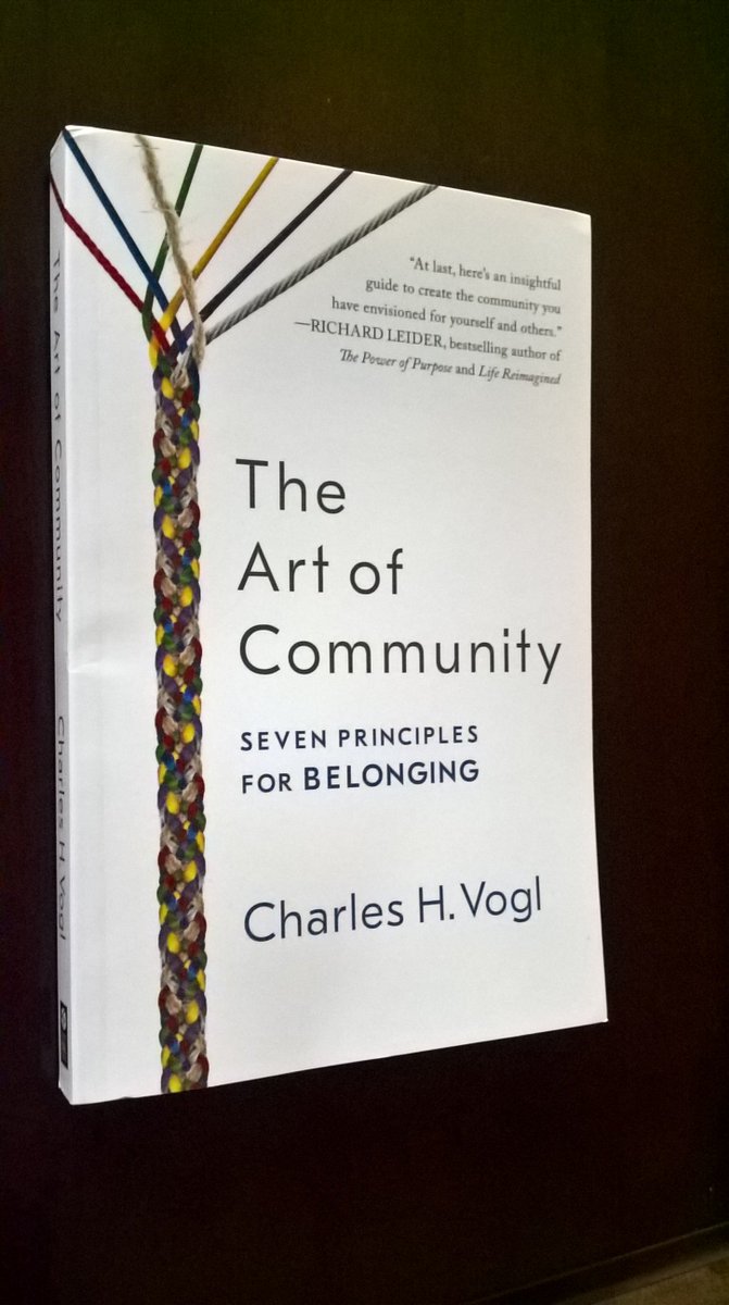 emilylevada's tweet photo. Amazing to finally put my hands on this!!  So proud of your accomplishments, Charles.  #theArtofCommunity https://t.co/vuhXlrmf7O