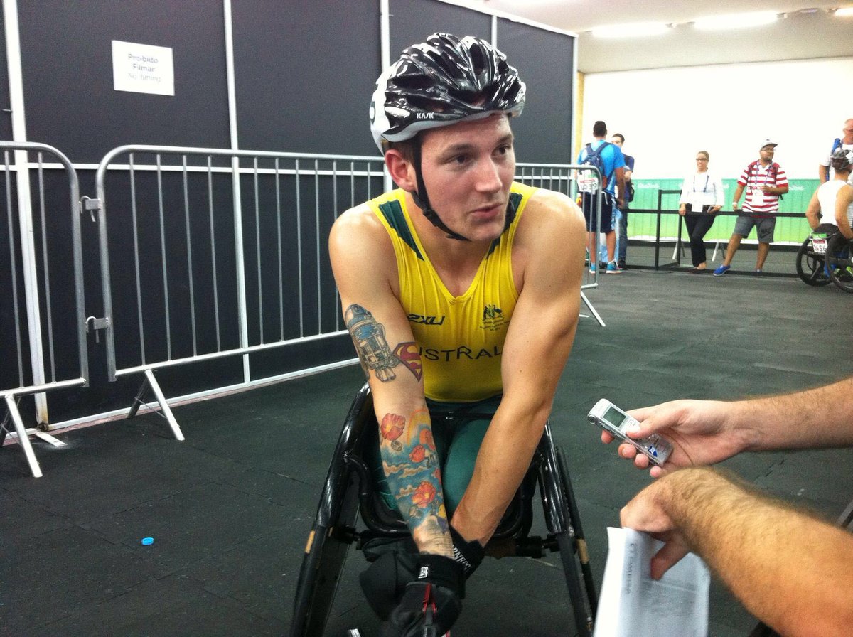 Back-to-back Paralympic silvers for the boy from Bundaberg, <a href="/RheedMcCracken/">Rheed McCracken</a>. #WeBelieve