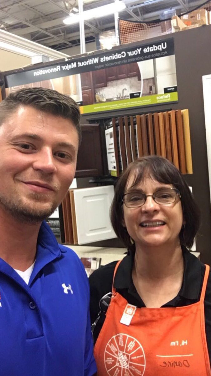 JMHagner's tweet photo. Shoutout to the Coast Carolina. #Refacing Designers and KDs make a Dynamic Duo!! #Boom! @kutt625 @JacobRobertsTHD https://t.co/tbLhLIL6wz