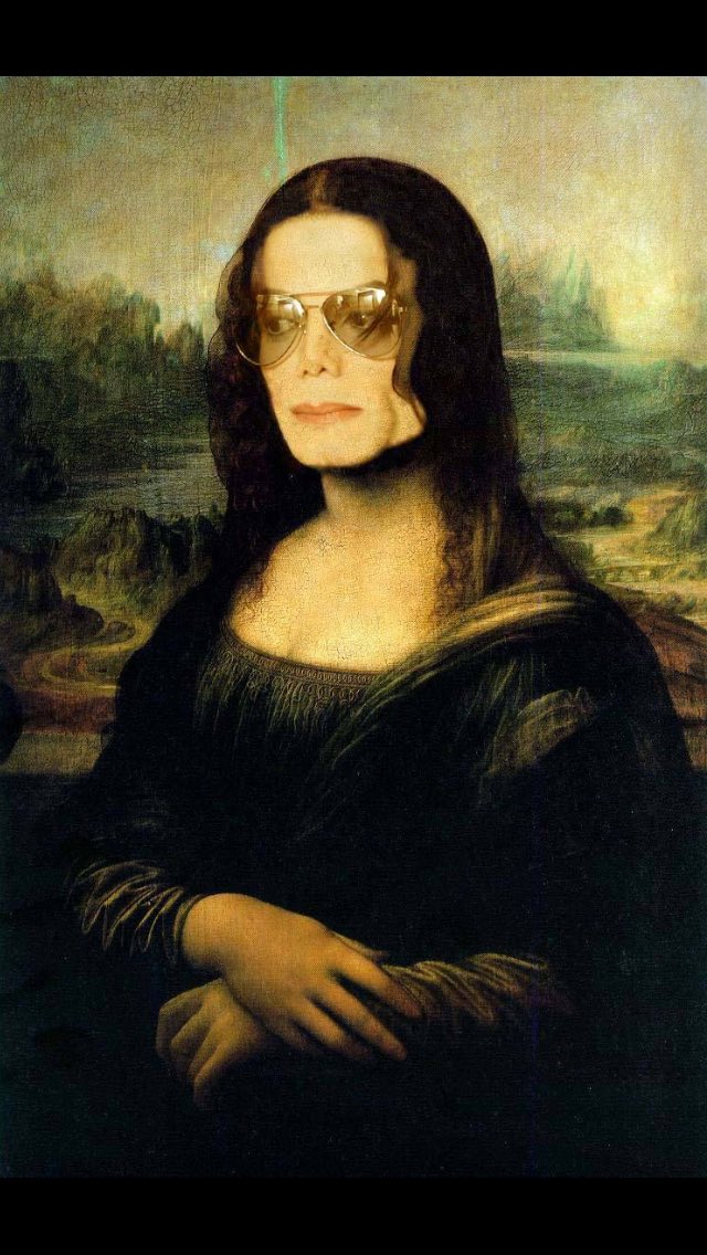 Mikkyy_c's tweet photo. The Sha'mona Lisa 🙈😂😂 https://t.co/JwnatyesBt