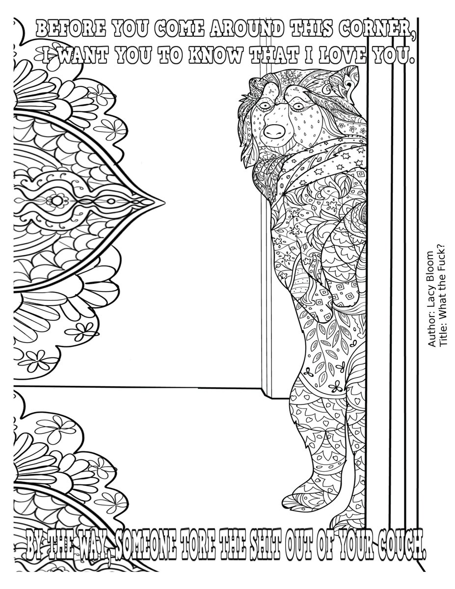 lacybloombooks's tweet photo. "What the Fuck?" swear word coloring book is on sale now, $3.99! https://t.co/Y5dNCnVVJa  #coloringpages #swearword https://t.co/NWKnPEEEkd